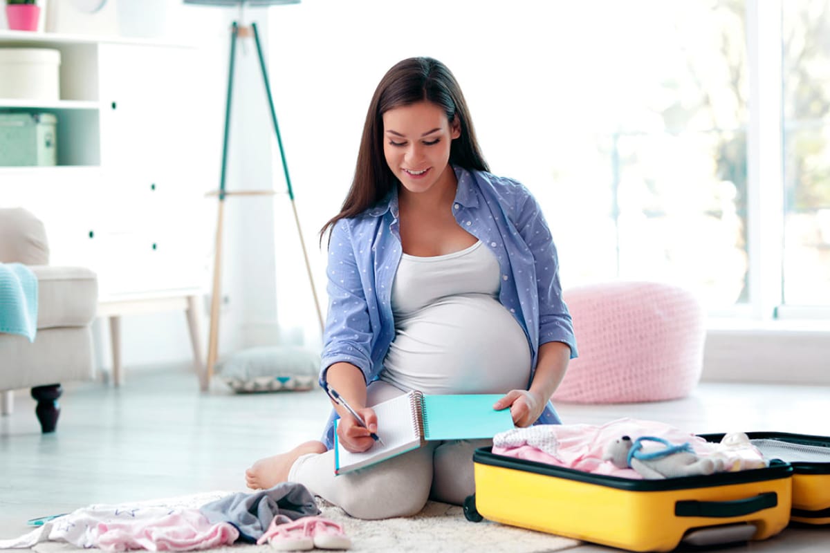 ¿Qué llevar al hospital el día del parto?