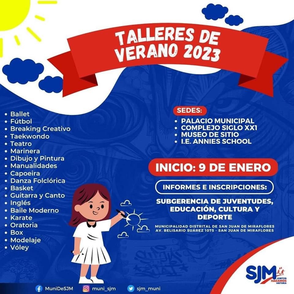 D Nde Encontrar Talleres De Verano En Lima Buen Dato Entre Mujeres